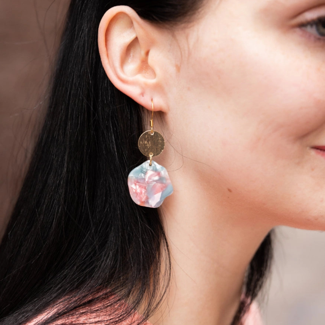 Hannah Earrings In Secret Garden