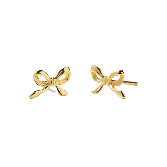 Dainty Bow Studs