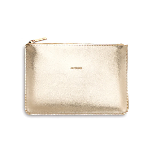 Dream Big Gold Pouch